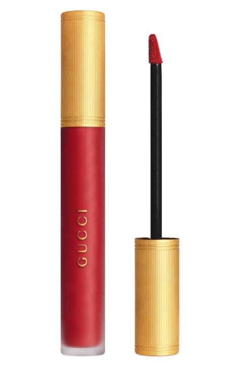 gucci liquid matte|Gucci lipstick red.